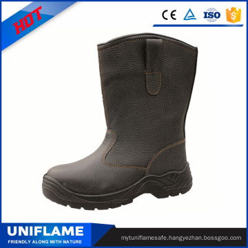 Leather High Cut Safety Boots Ufa066